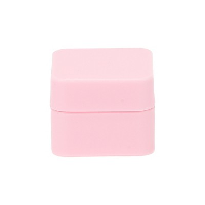 Unique Bargains Portable Square Double Layer Cream Box 1 Pc