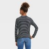 Girls' Long Sleeve Rib T-Shirt - Cat & Jack™ - image 2 of 3