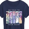 Women's - Disney - Be True To Your Heart Short Sleeve Graphic T-Shirt - 2 of 4
