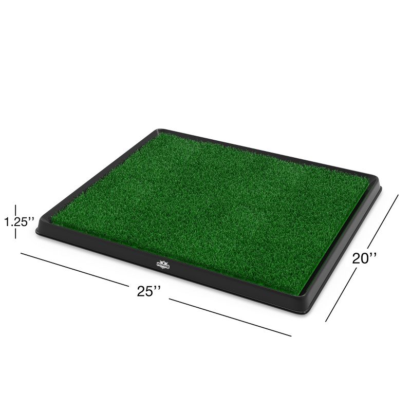 Pet Adobe Artificial Grass Potty Trainer Mat 20x25, 3 of 7