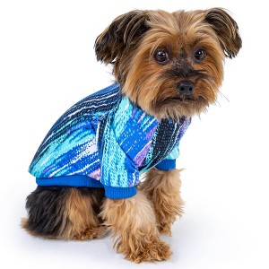 Rocky Thermal Fleece-Lined PET Sweater for Dogs, Puppies, Cats - Warm Coat Bodysuit One-Piece Jacket, Jammies with Leg Warmers - 1 of 4