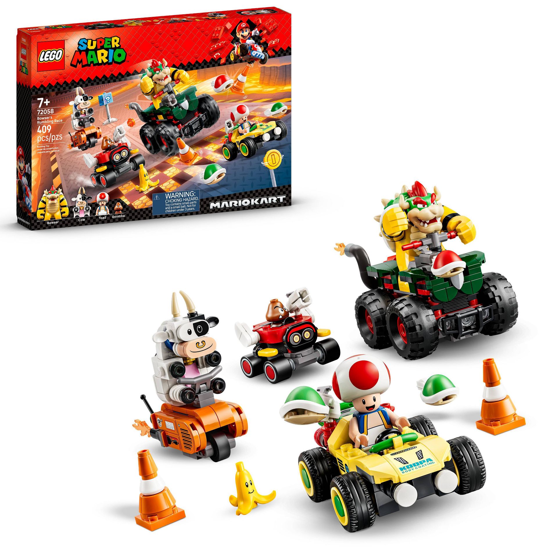 LEGO Super Mario: Mario Kart – Bowser's Rumbling Race 72058