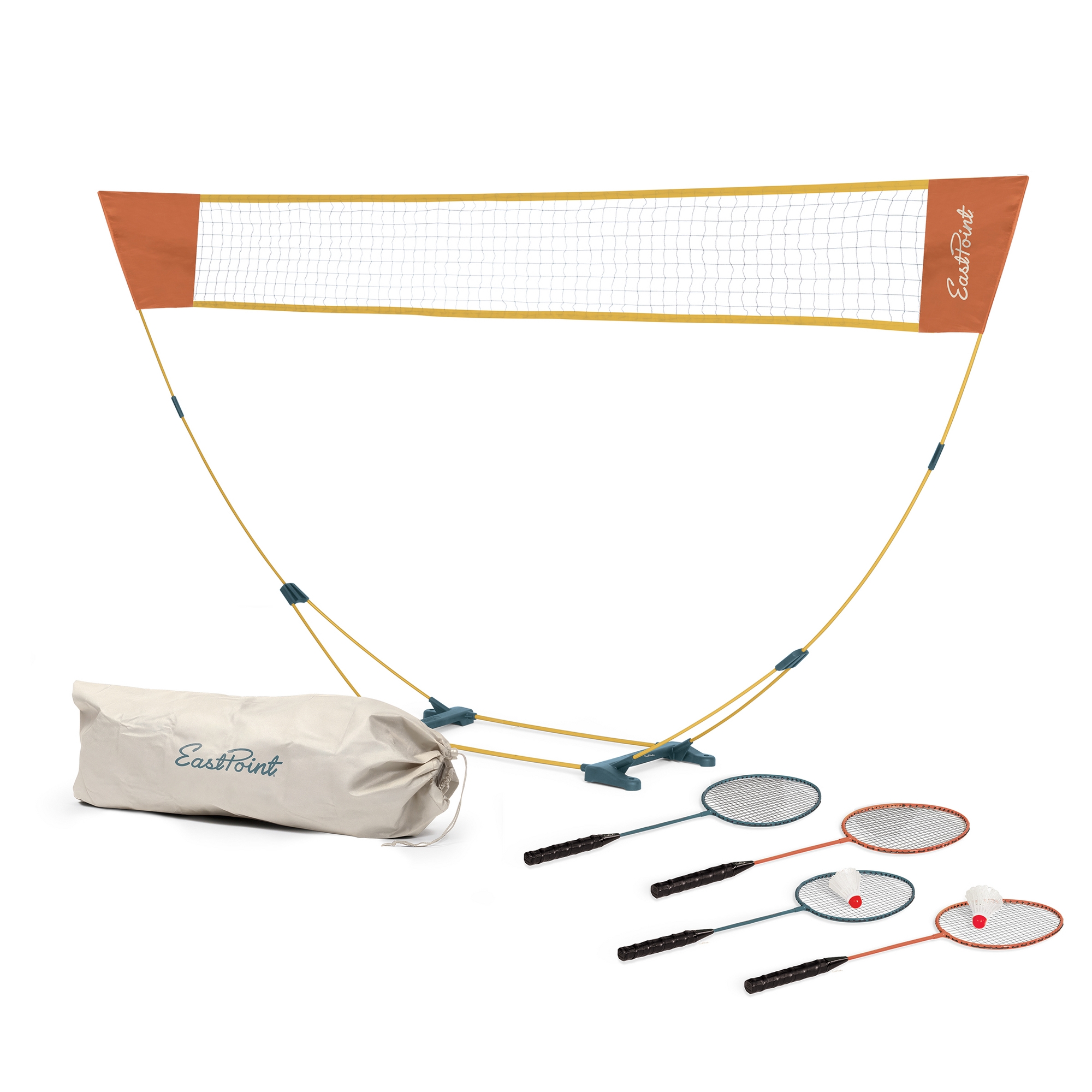 Eastpoint Easy Setup Badminton Set 12pc