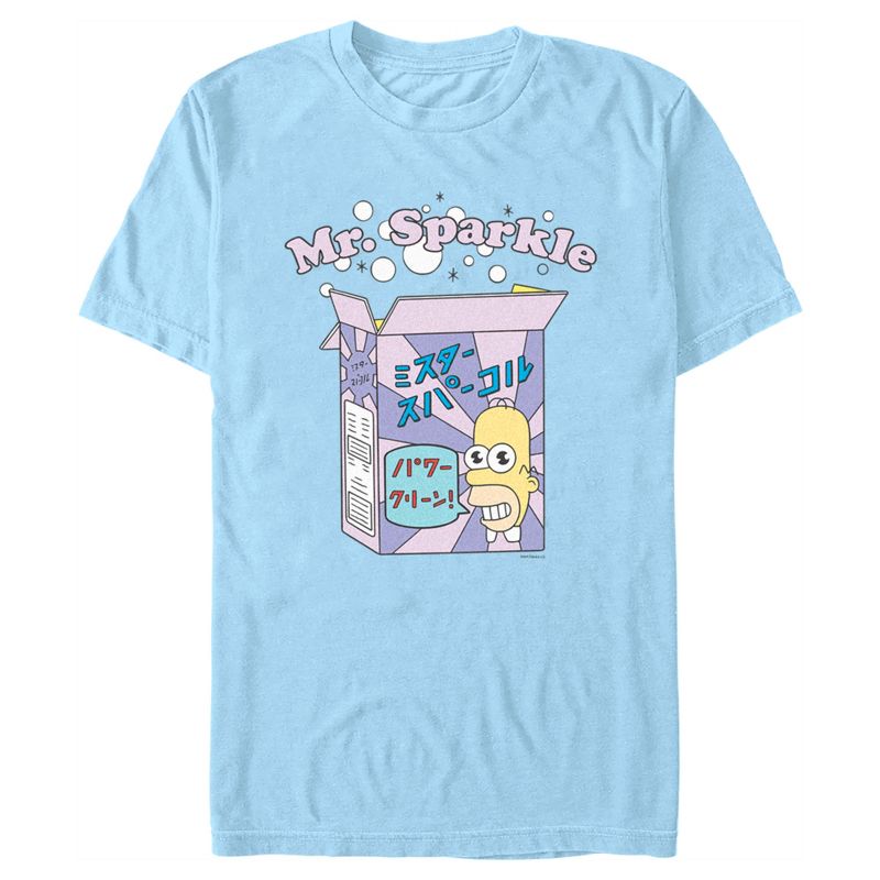 Men's The Simpsons Homer Mr. Sparkle Box T-Shirt, 1 of 5