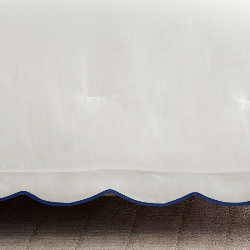 3pc Coastal Chic Scallop Edge Comforter Set - Lush D&#233;cor, 4 of 6