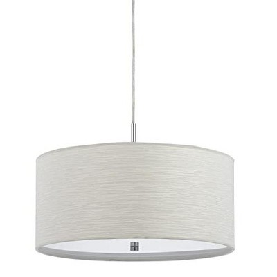 Cal Lighting 60W X 2 Nianda Pendant Fixture - Casual White