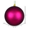 Vickerman Berry Red Ball Ornament - 2 of 4