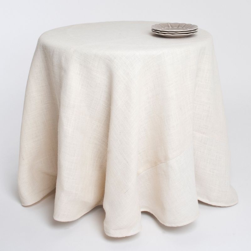 Saro Lifestyle Burlap Tablecloth, 1 of 4