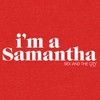 Women's Sex and the City I'm a Samantha Text Racerback Tank Top - 2 of 4