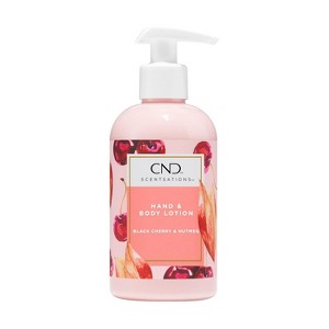 CND Hand & Body - Scentsations - Black Cherry & Nutmeg Lotion | Quick-absorbing hand and body lotion deeply hydrates skin - (8.3 oz) - 1 of 2