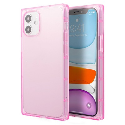 Insten Square Case for iPhone, Soft TPU Protective Cover
