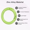 Unique Bargains Metal Spring O Rings Zinc Alloy Durable Multipurpose Lightweight Buckle 5/8 Inch - 2 of 4