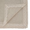 Saro Lifestyle Lace Border Design Tablecloth - 2 of 4