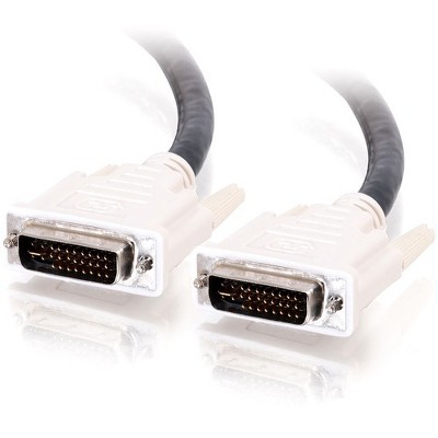  C2G 3m DVI-I M/M Dual Link Digital/Analog Video Cable (9.8ft) - DVI-I Male - DVI-I Male - 9.84ft - Black 