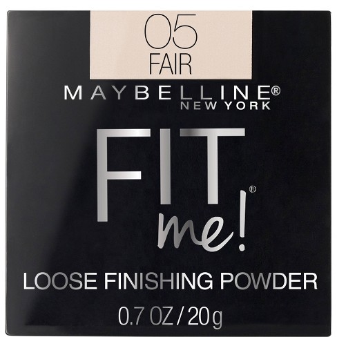 Maybelline Fit Me Matte Poreless Pressed Face Powder Makeup, Creamy Beige,  0.29 oz 