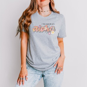 Simply Sage Market You Had Me At Aloha Short Sleeve Tee - 1 of 4