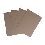 Crescent Mounting Chipboard, 9 x 12 Inches, Gray, Pack of 40