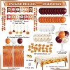 347 Pcs Thanksgiving Decorations Indoor, Thanksgiving Party Decor Supplies - "GIVE THANKS" Banner, Fringe Curtain, Maple Leaves - 2 of 4