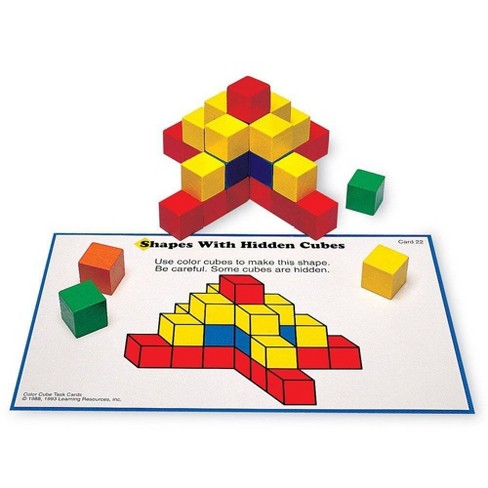 mínimo escapar comprender Learning Resources Creative Color Cubes Activity Set : Target