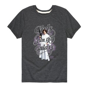 Boys' - Star Wars - Toddler And Youth Girls Run The Galaxy Short Sleeve Graphic T-Shirt - 1 of 3