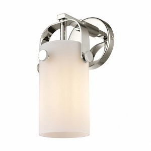 Pilaster II Cylinder - 1 Light Wall Sconce In Contemporary Style-10.5 Inches Tall and 4.5 Inches Wide - 1 of 1