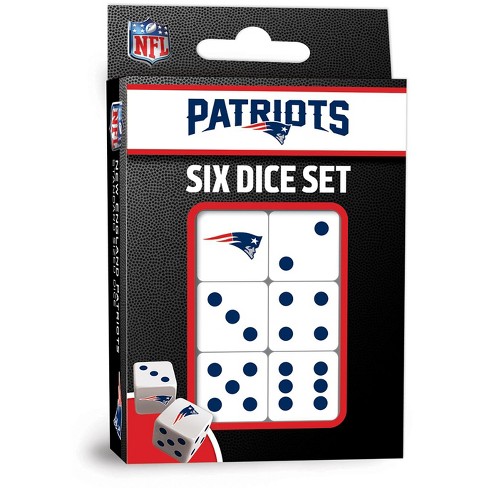 Masterpieces Officially Licensed Nfl New England Patriots - 6 Piece D6 ...