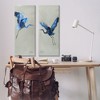 Stupell Industries Expressive Flying Cranes Abstract Birds, 13" x 30" - 2 of 4