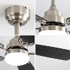 TOBILI Modern 52 Inch Led Ceiling Fan With 110V 6 Speed Wind 5 Blades  With Light - 2 of 4