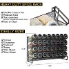 Spice Rack Organizer with 28 Jars, 386 Labels, for Cabinet, Countertop, Pantry or Wall Mount-SpaceAid® - image 4 of 4