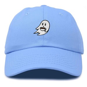 Dalix Coffee Ghost Cap Embroidered Coffee Cotton Baseball Hat Mens Womens - 1 of 4