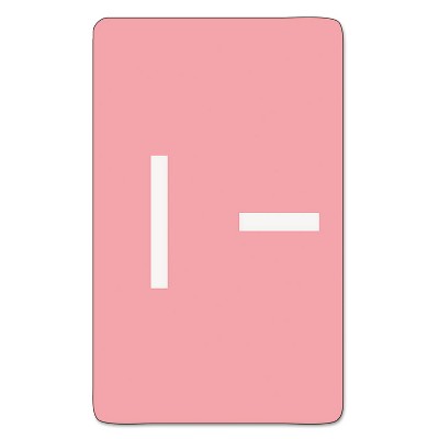 Smead Alpha-Z Color-Coded Second Letter Labels Letter I Pink 100/Pack 67179