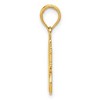 Black Bow Jewelry 14k Yellow Gold #1 Great Grandmother Pendant, 31mm - 2 of 4