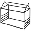 Twin Size House Platform Bed with Roof and Chimney Design - 4 of 4