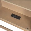 NicBex Twin XL Size Platform Bed 83.8" L Modern Wooden Bed Frame with Storage Shelves, Guardrail and Ports for Bedroom, No Box Spring Required - 4 of 4