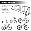 Commercial Bike Rack Outdoor,Metal Bicycle Parking Rack Stand,Outdoor Bike Rack for Retail Shopping Centers, Schools,Backyards,Bike Shops - 4 of 4