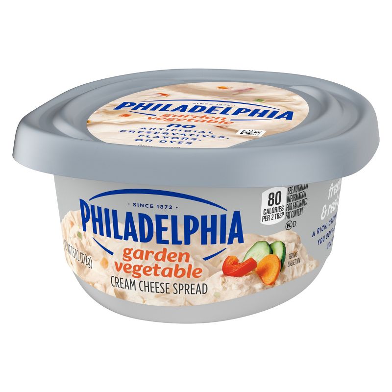 Philadelphia Garden Vegetable Cream Cheese Spread - 7.5oz, 5 of 12