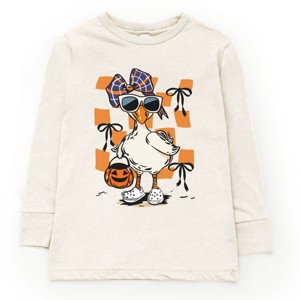 The Juniper Shop Halloween Goose Youth Long Sleeve Tee - 1 of 4