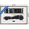 Trends International DC Comics Batman: 85th Anniversary - The Batmobile 2016 Framed Wall Poster Prints - 3 of 4