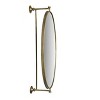 27" Metal Pivoting Oval Wall Mirror - Storied Home - 3 of 4