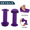 Unique Bargains Child Bike Handlebar Grips Covers 4.13" Purple 1 Pair - 3 of 4