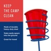 Maplefield Stick & Sip - Metal Lawn Stake Beverage Holders - Holds Cans, Bottles, and Cups - Great for Backyards (USA, 6) - 3 of 4
