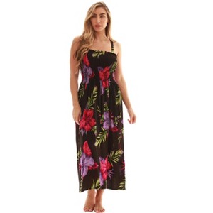 Just Love Floral Print Tube Sundress - Swimwear Cover Up Summer Dress for Women - 1 of 3
