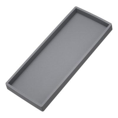 Unique Bargains Silicone Waterproof Anti-slip Bathroom Soap Dispenser Tray