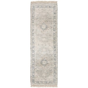 Oriental Weavers Malabar 45302 Beige/ Grey Indoor Area Rug - 2'6" x 8' - 1 of 4