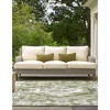 Unique Loom Outdoor Traditional Valeria Medallion Woven Area Rug - 3 of 4