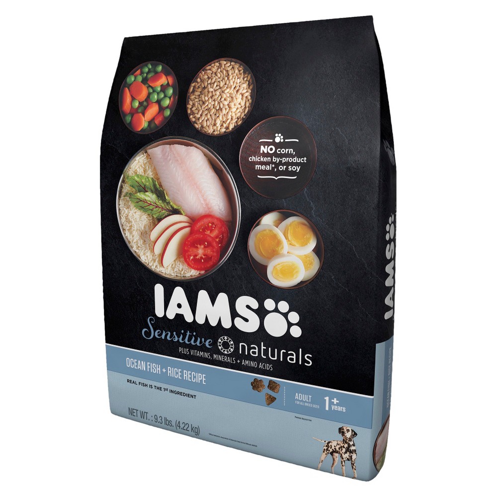 UPC 019014703920 product image for Iams Sensitive Naturals Ocean Fish & Rice Recipe Dry Dog Food 9.3 lbs | upcitemdb.com