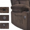 FONTOI Lift Chair with Massage and Heat, Chair with USB Ports and Cup Holders for Elderly People, Brown, 31.5"*42.8"*29" - 4 of 4