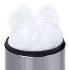Medium Flap-Tie Trash Bags - 8gal/60ct - Dealworthy™ - 2 of 3