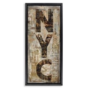 Stupell Industries New York City Montage Collage, 15" x 31" - 1 of 4