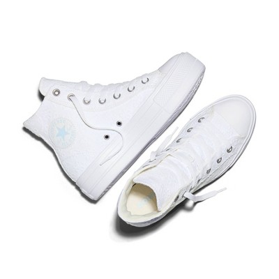 Мужские кроссовки Converse Women's Day One Platform Sneakers - Off-White 9.5 — фото 3